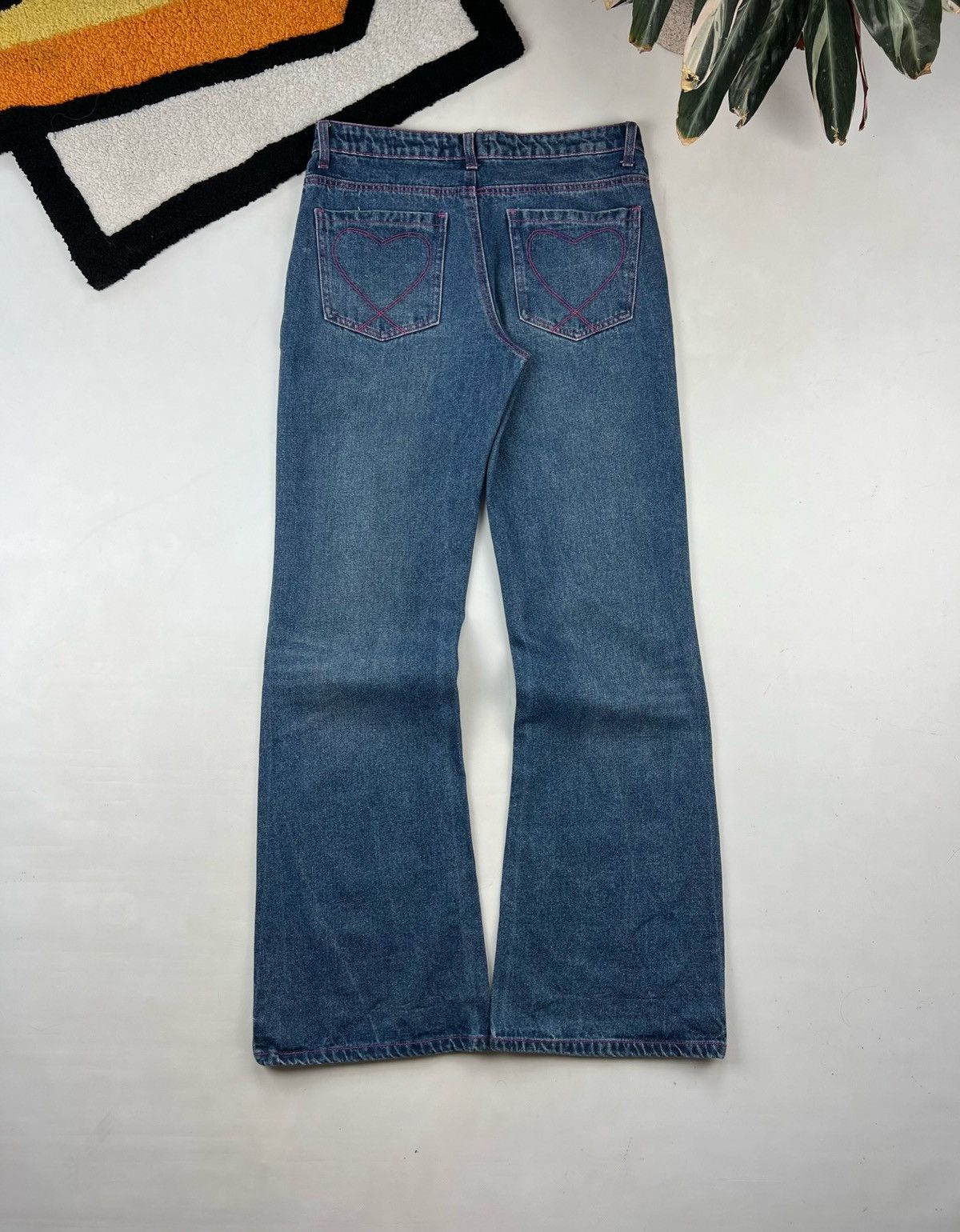 Jaded London Jaded London Baby Girl Flared Graffiti Skate Jeans pants Size 30" / US 8 / IT 44 - 5 Thumbnail