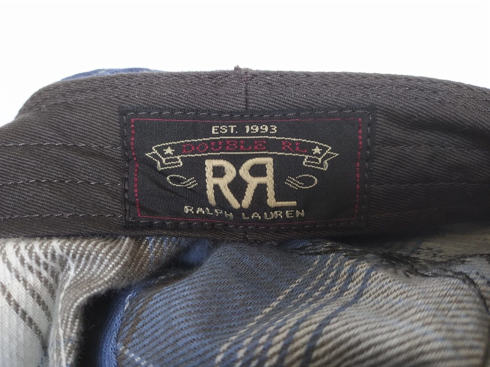 RRL Ralph Lauren DOUBLE RL Cotton-Linen Newsboy Cap T/3027 Size ONE SIZE - 7 Thumbnail