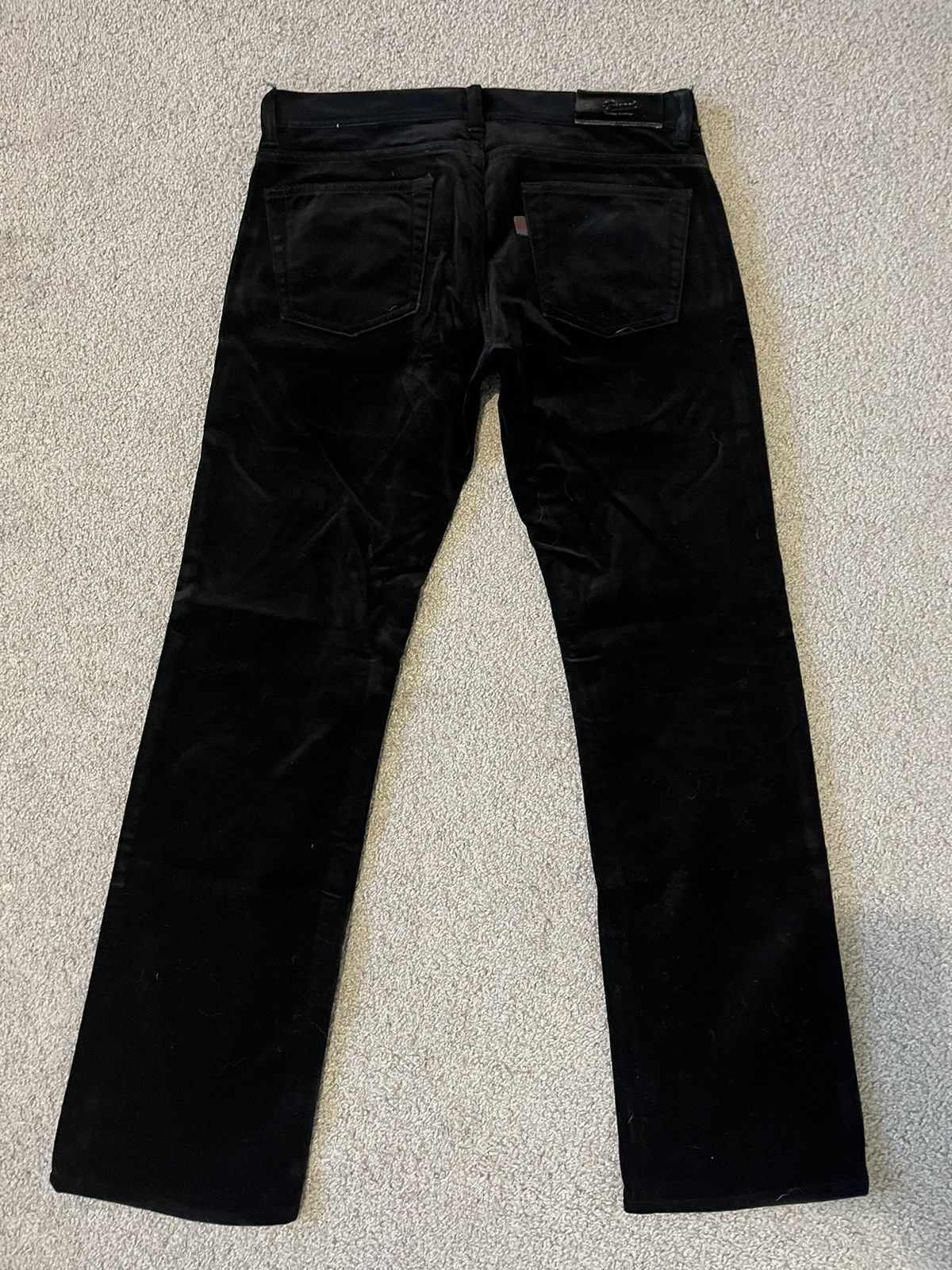 Gucci Gucci Jeans in Black Velvet Size US 28 / EU 44 - 9 Thumbnail