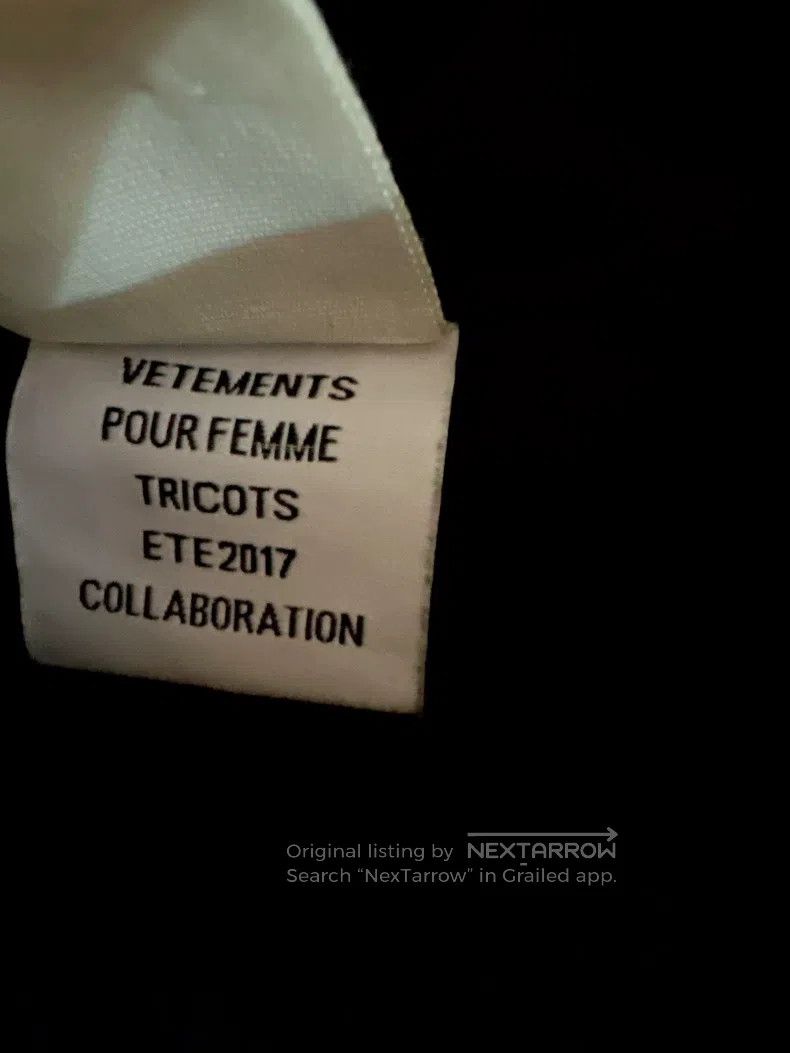 Vetements Vetements Sweatshirt Size US S / EU 44-46 / 1 - 7 Thumbnail