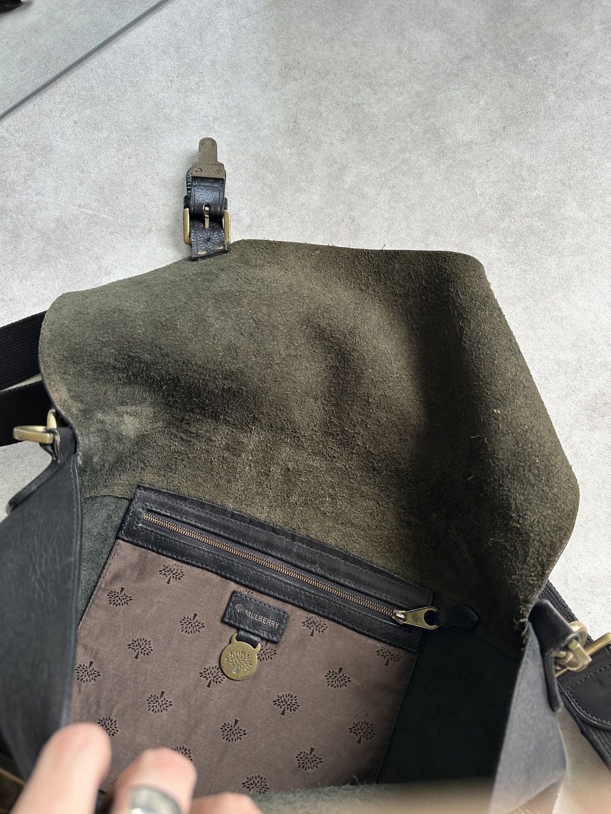 Mulberry Mulberry black leather crossbody bag with gold hardware Size ONE SIZE - 15 Thumbnail