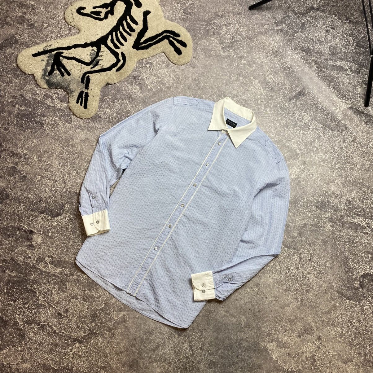 Vintage RARE Lanvin Basic blue made in Italy classic shirt