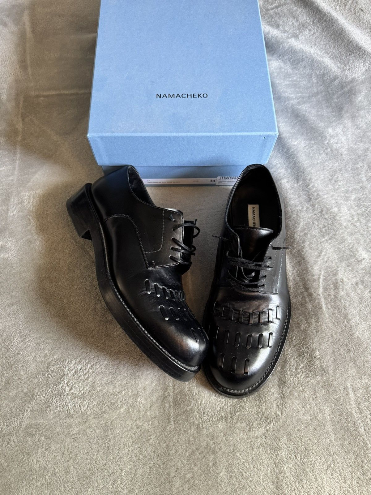 Namacheko Box Calf Derby Size US 11 / EU 44 - 1 Thumbnail