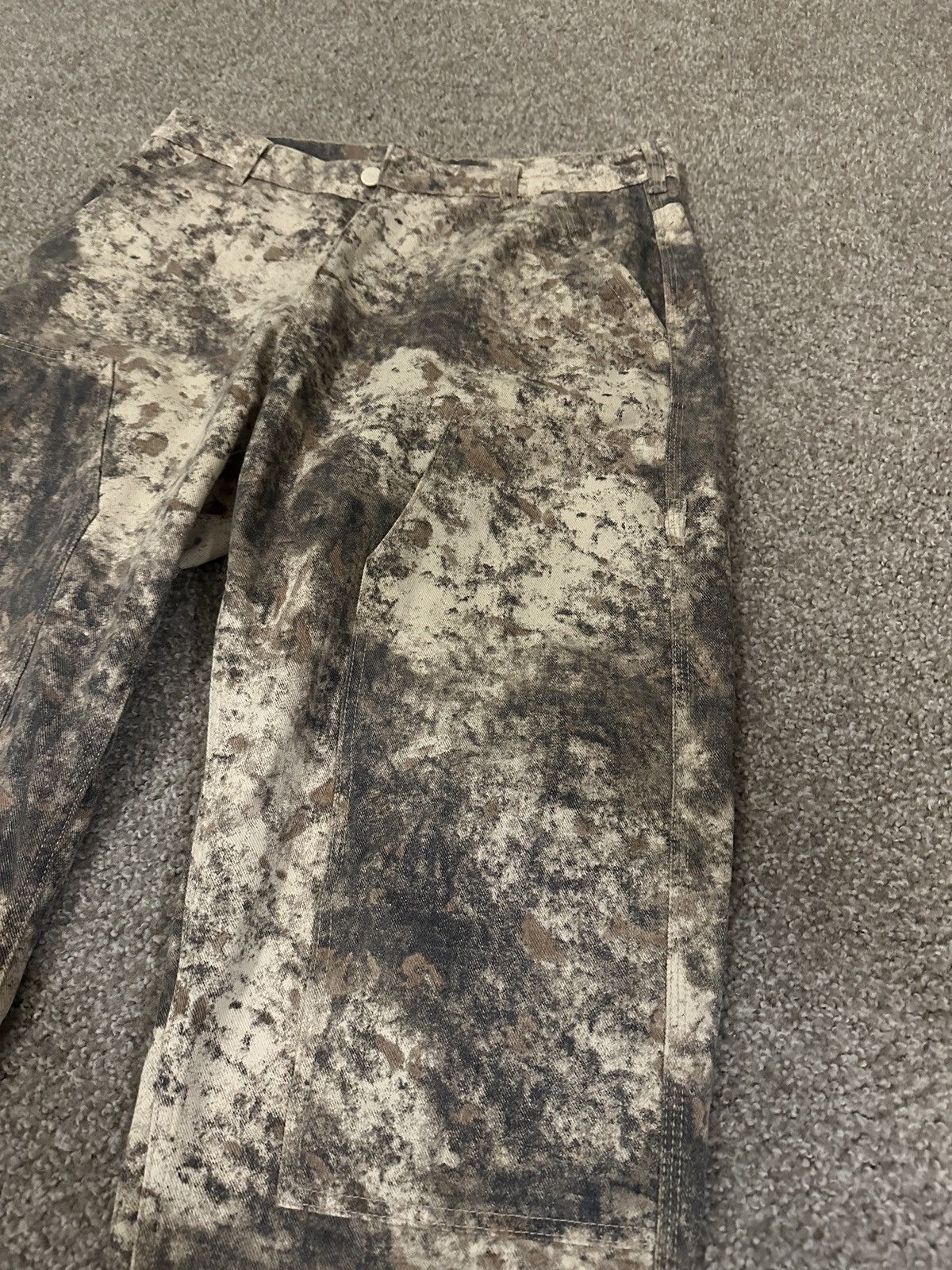 Zara Zara Men’s double knee camo 32 Size US 32 / EU 48 - 2 Thumbnail