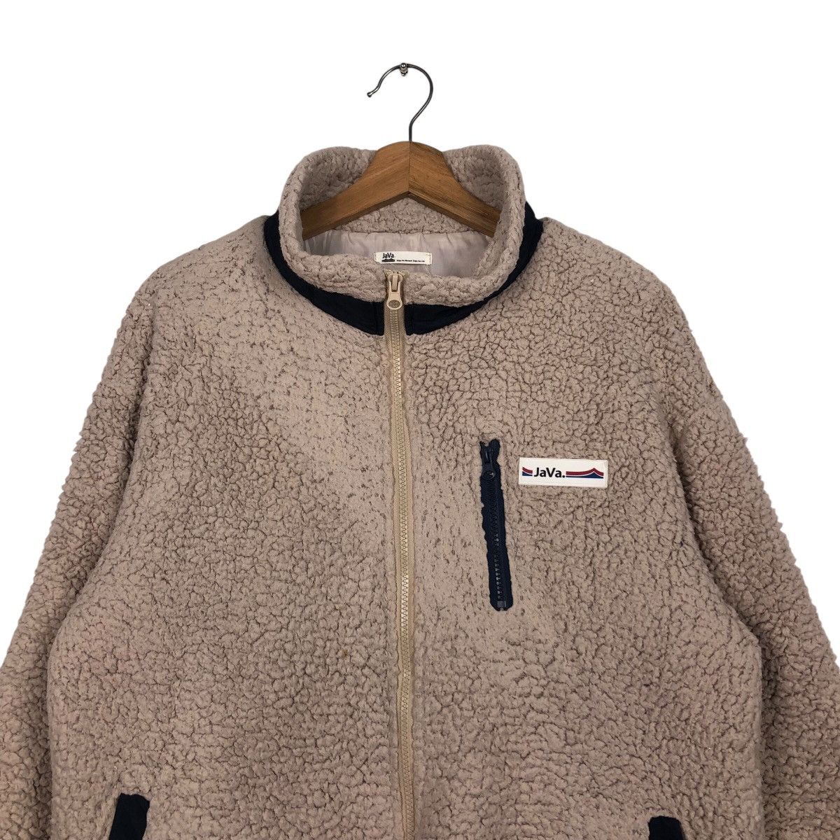 Japanese Brand × Vintage 📌Vintage Fleece Bomber Jacket Dip Pile Java Size US M / EU 48-50 / 2 - 4 Thumbnail