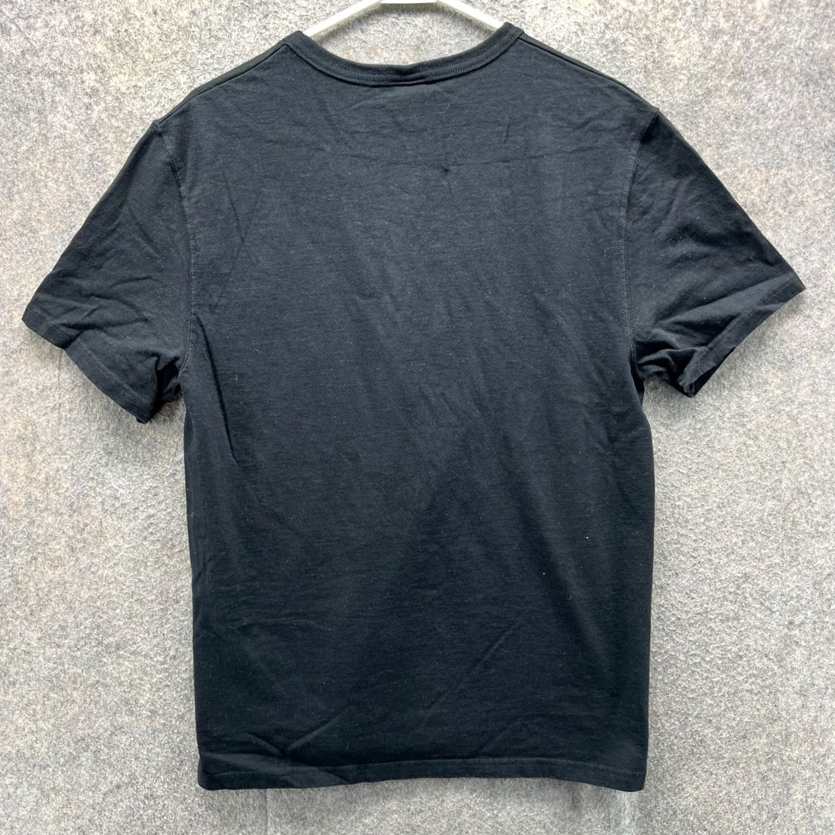 Champion VINTAGE Champion Shirt Mens Medium Black Crewneck Spell Out Heritage Direct Flock Shirt Mens Medium Black Crewneck Spell Out Heritage Direct Flock Size US M / EU 48-50 / 2 - 2 Thumbnail