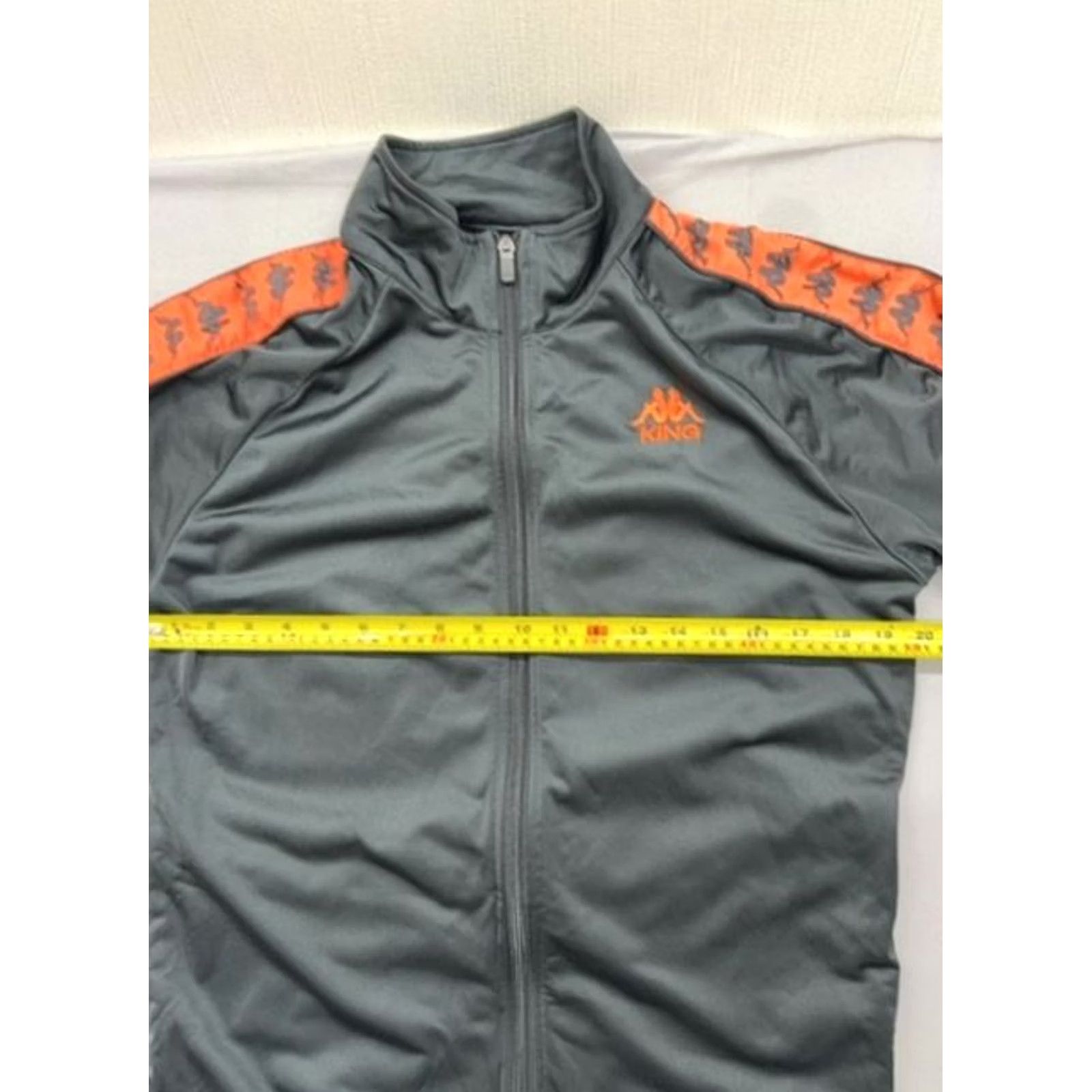 Kappa Kappa Track Jacket Gray XL Removable Sleeves Zipper Men's Size US XL / EU 56 / 4 - 7 Thumbnail