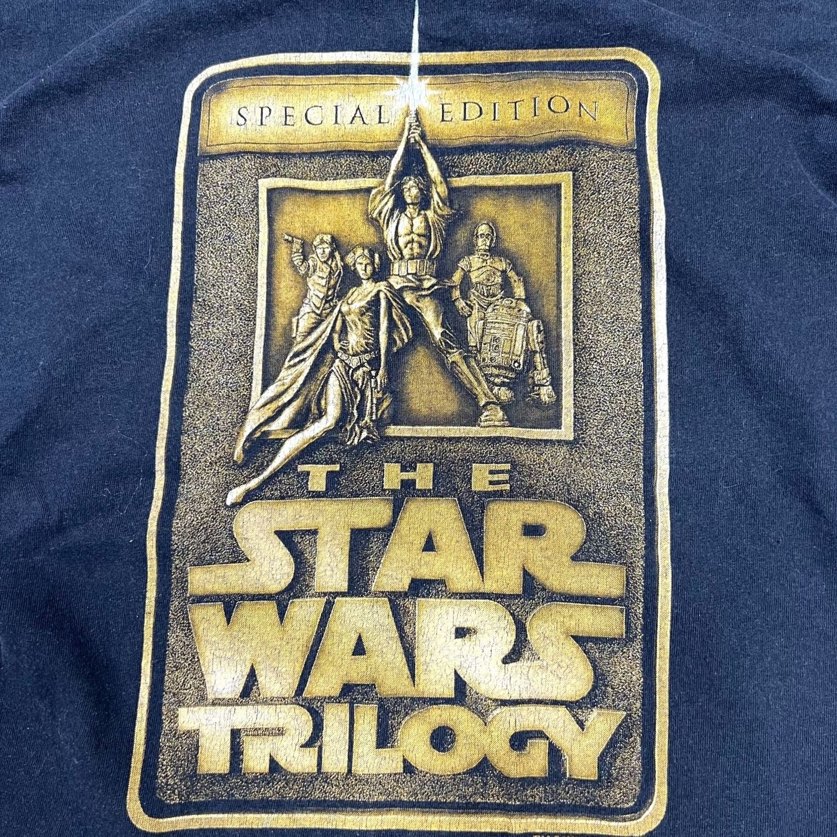 Vintage VINTAGE Screen Stars Shirt Mens L Black The STAR WARS Trilogy Special Edition Size Size US L / EU 52-54 / 3 - 3 Thumbnail