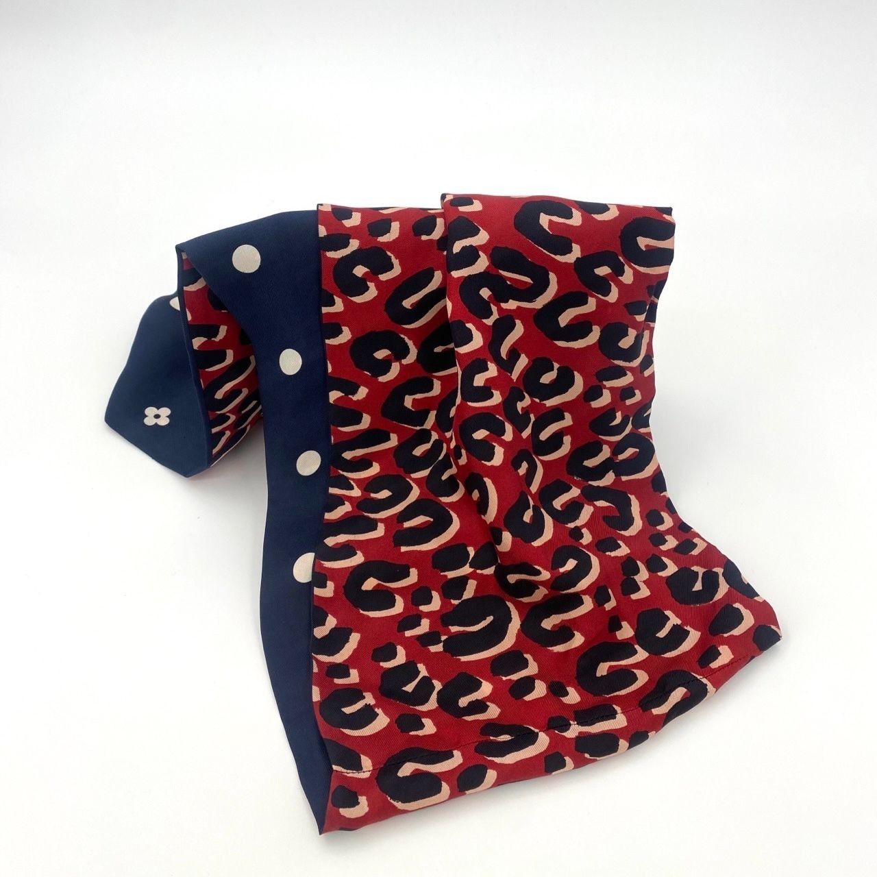 Louis Vuitton [Louis Vuitton] Patterned Multicolor Silk Scarf Size ONE SIZE - 8 Thumbnail