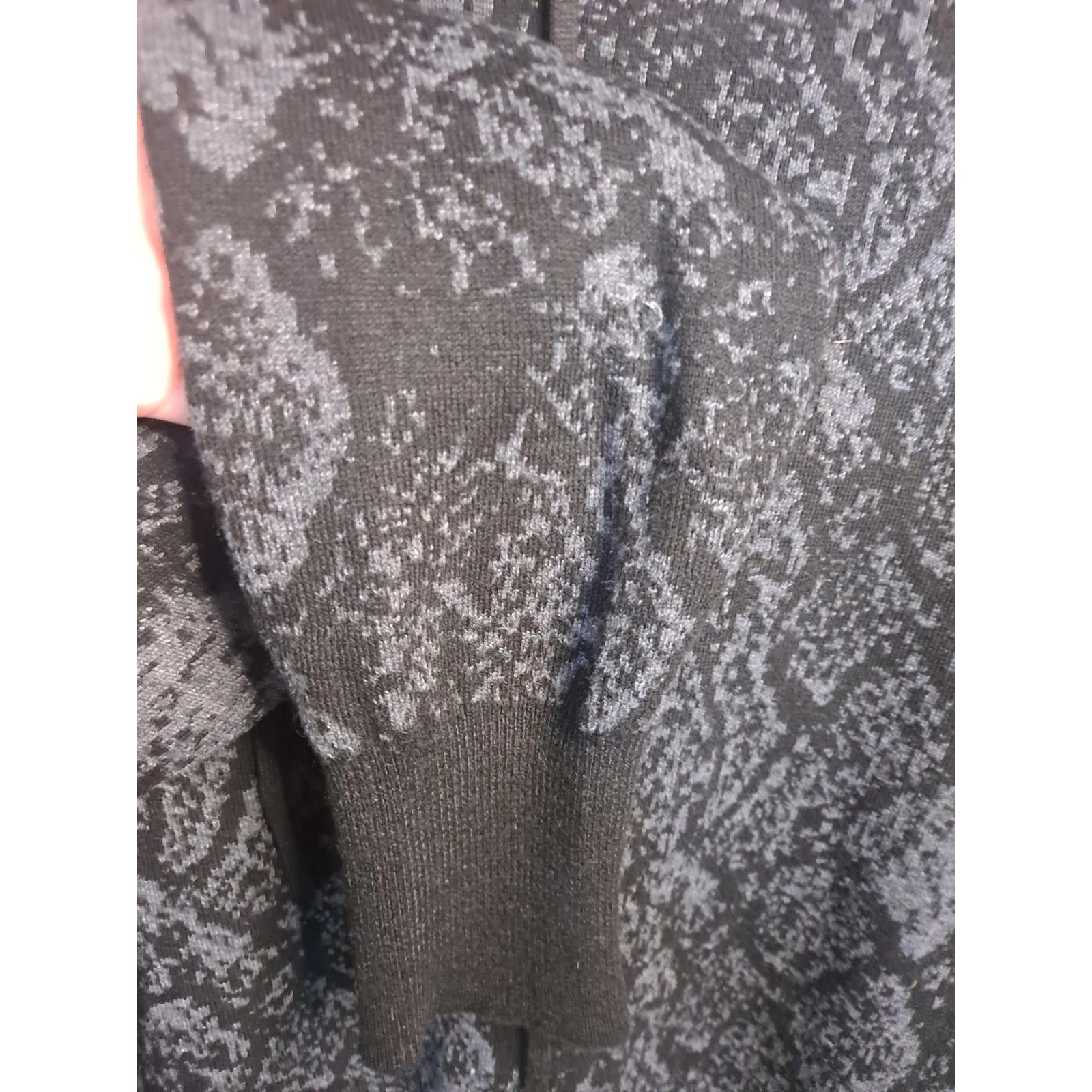 Other Jonn + Jenn Black and White Knit Hooded Sweater Size Medium Size US M / EU 48-50 / 2 - 3 Thumbnail