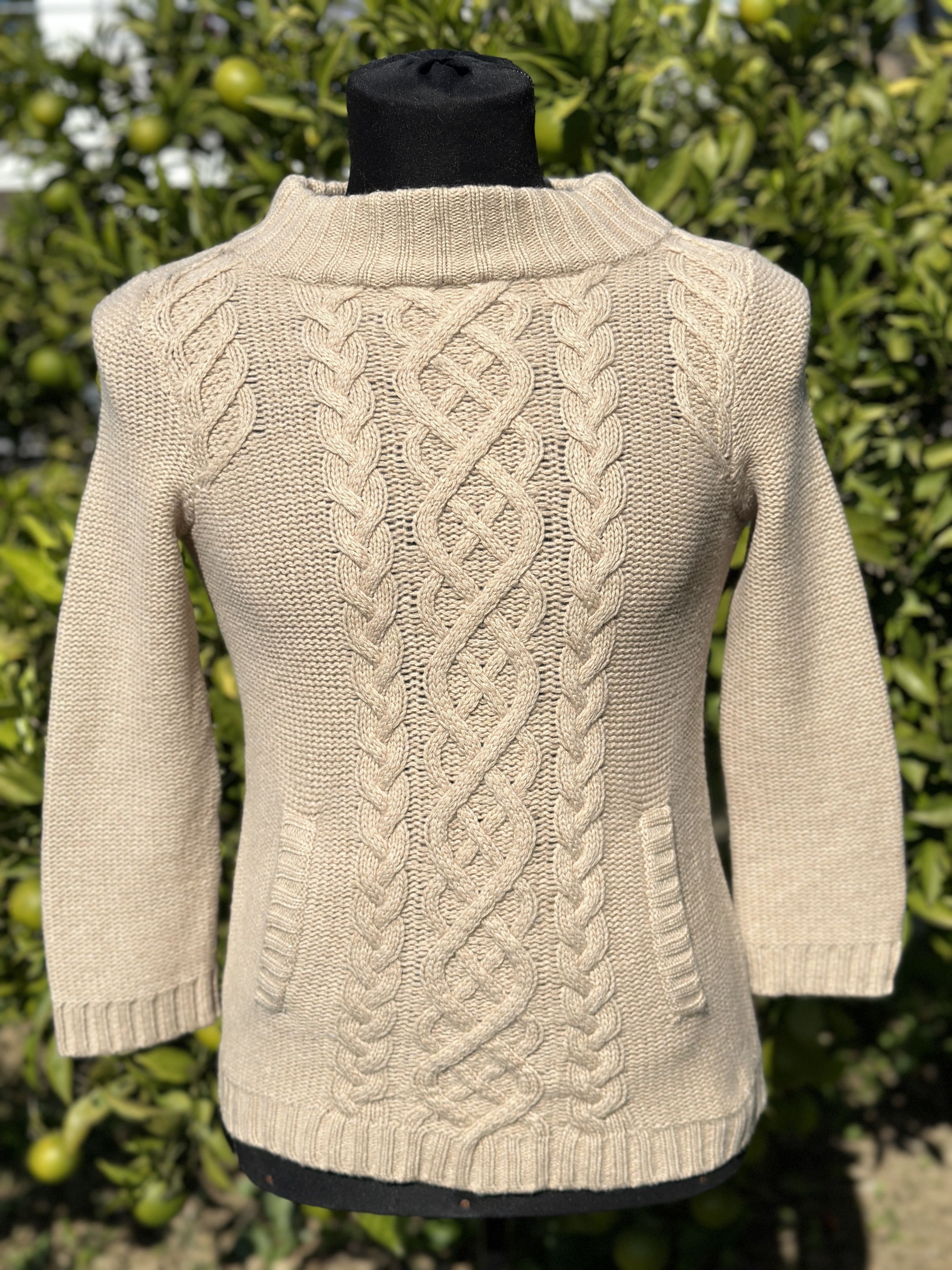 Brunello Cucinelli Brunello Cucinelli Cable Knit Sweater Pockets Rib Size 50 M Size M / US 6-8 / IT 42-44 - 1 Thumbnail