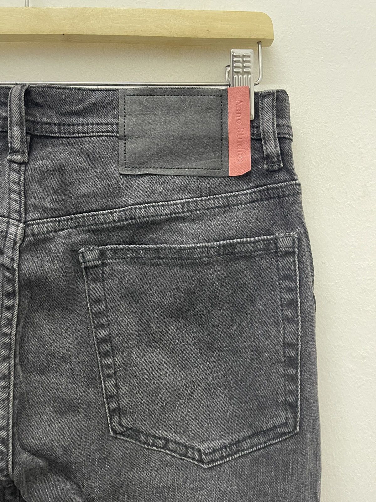 Acne Studios Rare ACNE STUDIOS Bla Konst Black Denim Size US 29 - 3 Thumbnail