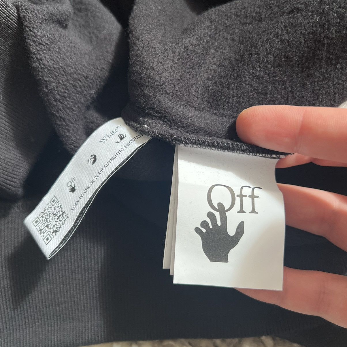 Off-White Off-White cross virgil carravaggio hooded sweatshirt hoodie Size US S / EU 44-46 / 1 - 8 Thumbnail