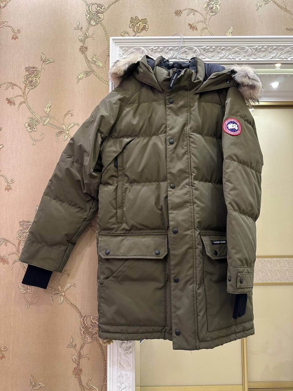 Emory parka cheap military green