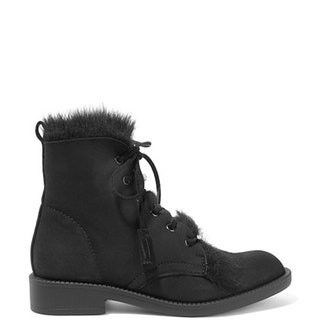 Pedro Garcia Pedro Garcia fur-lined lambskin lace-up boots Size US 11 / IT 41 - 9 Thumbnail