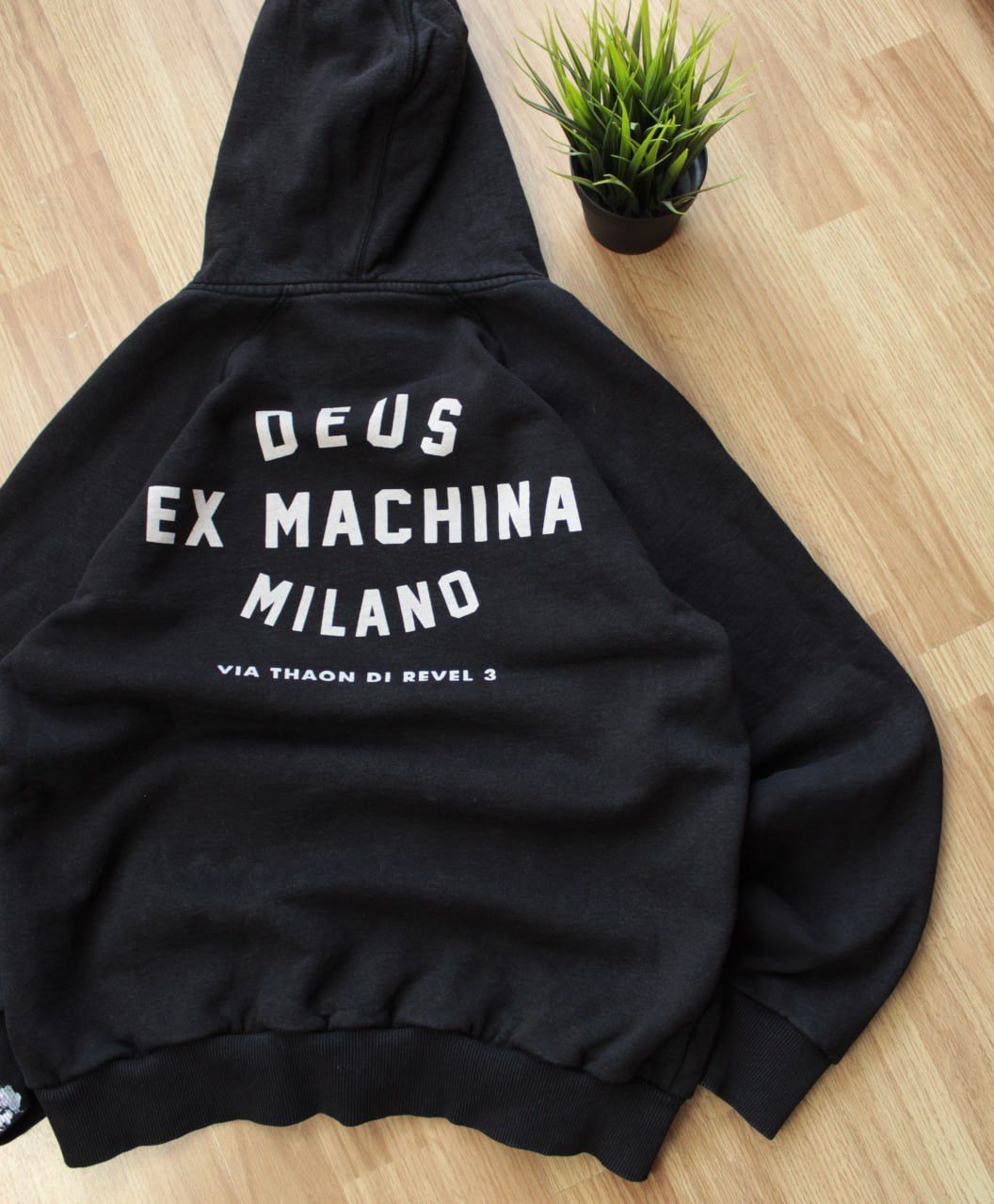 Deus Ex Machina 🔥 Deus Ex Machina Milano Distressed Logo Sweatshirt Hoodie Size US M / EU 48-50 / 2 - 1 Thumbnail