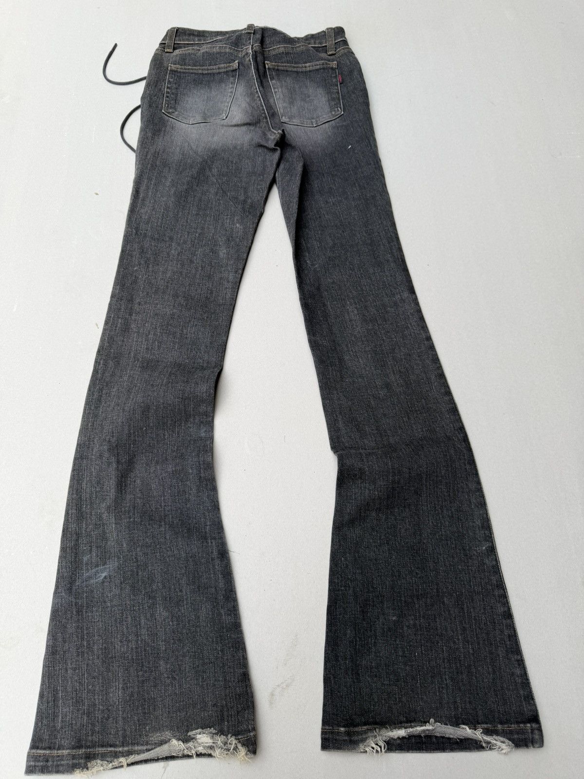 Japanese Brand Sweat camel lace up flare jeans Size US 26 / EU 42 - 5 Thumbnail