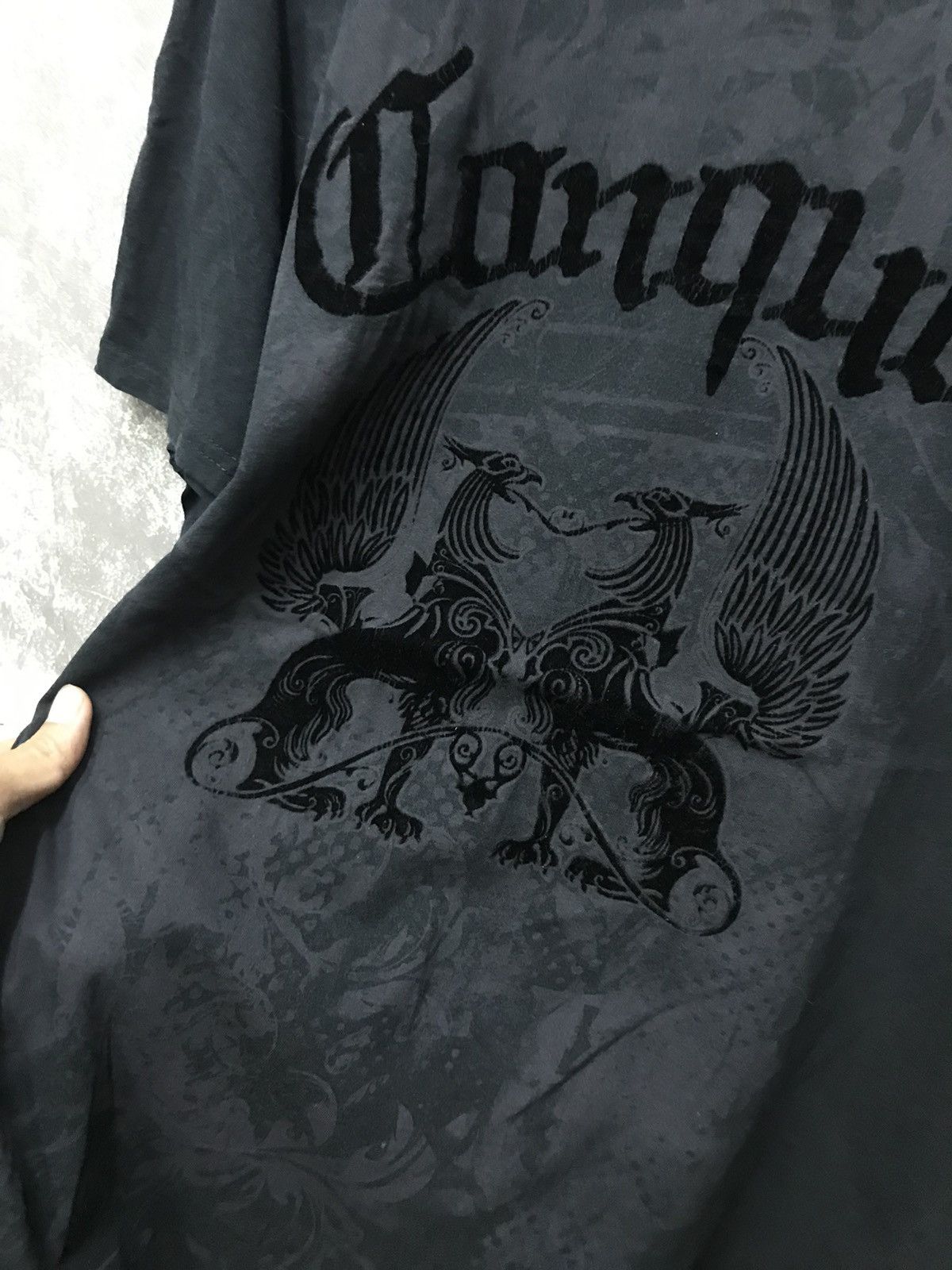 Affliction × Ed Hardy × Southpole Chemistry Affliction Eagle Wings Y2K Graphic Tee Size US XL / EU 56 / 4 - 4 Thumbnail