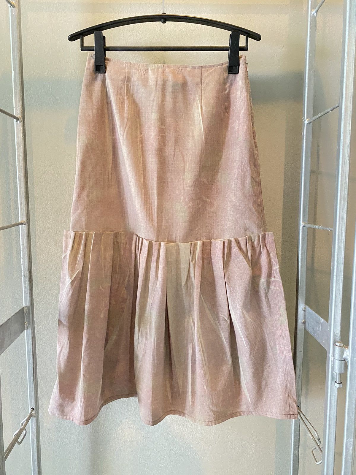 Sunao Kuwahara I.S. sunao kuwahara Avant-garde Layered Printed Skirt Size 27" / US 4 / IT 40 - 9 Thumbnail