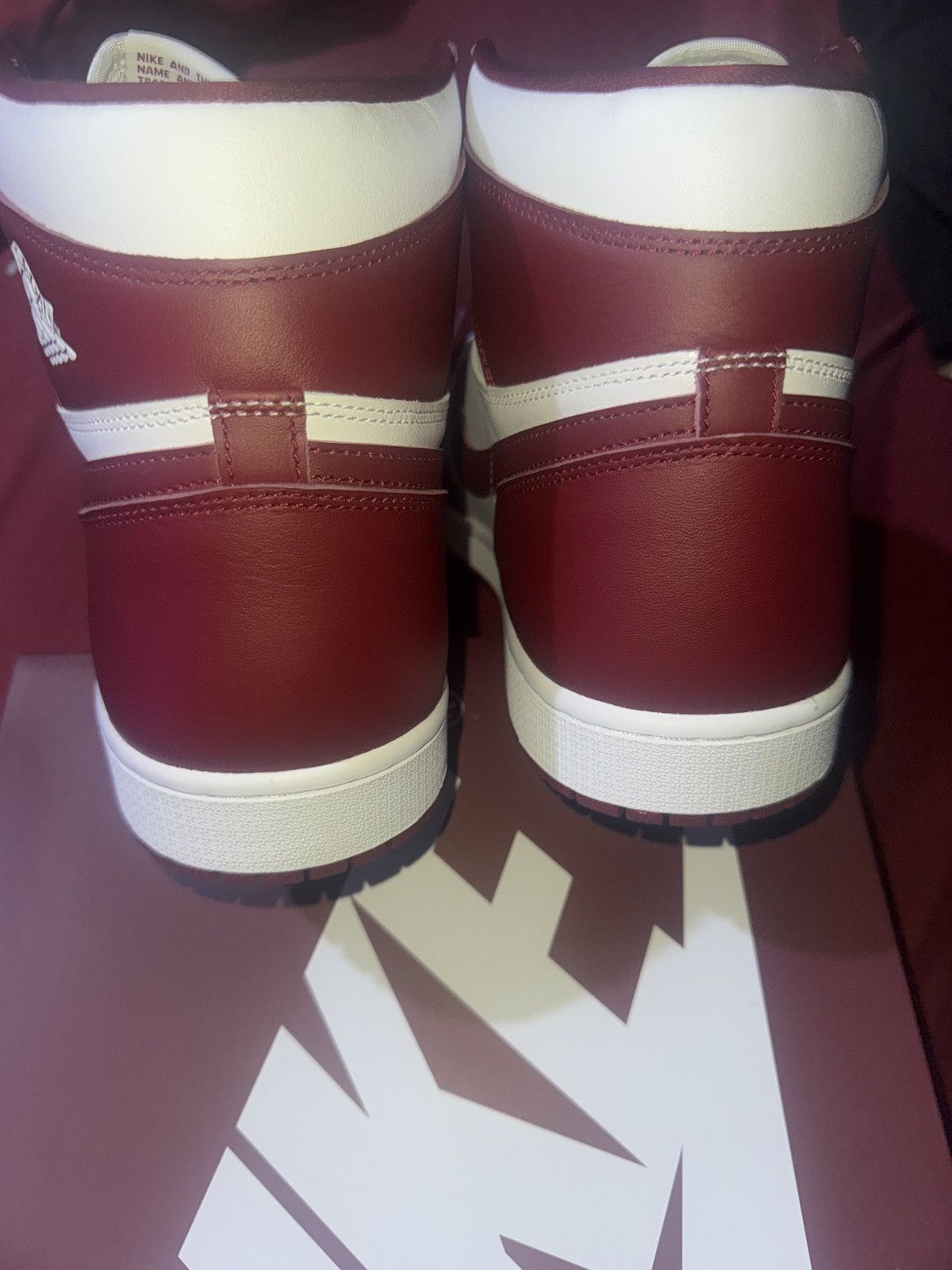 Jordan Brand Artisanal team red jordan 1 Size US 15 / EU 48 - 5 Thumbnail