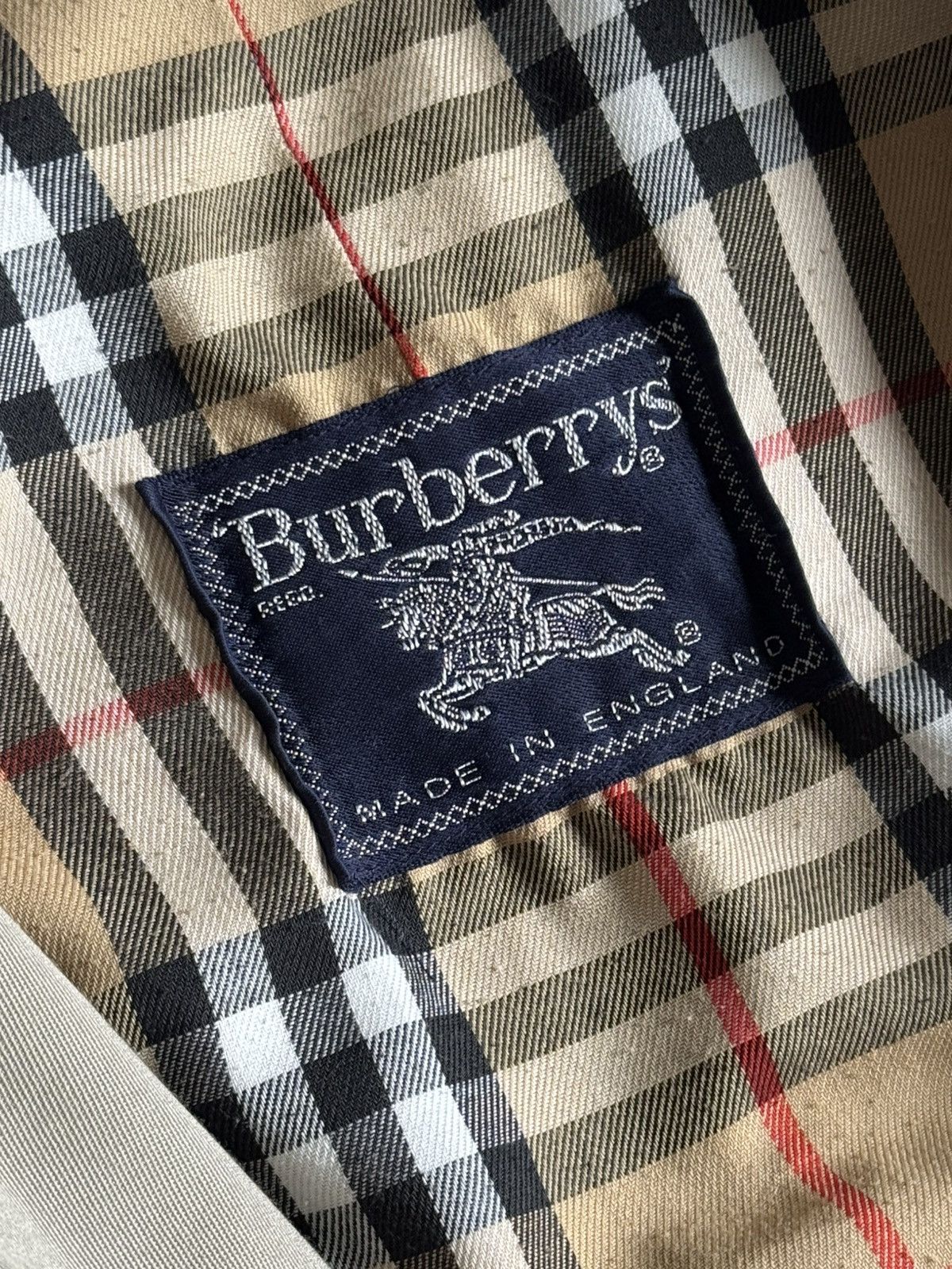 Burberry × Burberry Prorsum × Vintage Burberry 14Long burberrys beige trench coat light jacket 90s Size XL / US 12-14 / IT 48-50 - 6 Thumbnail