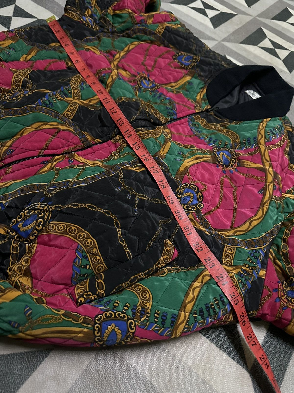 Japanese Brand bomber jacket inspired by Chanel Size US L / EU 52-54 / 3 - 8 Thumbnail