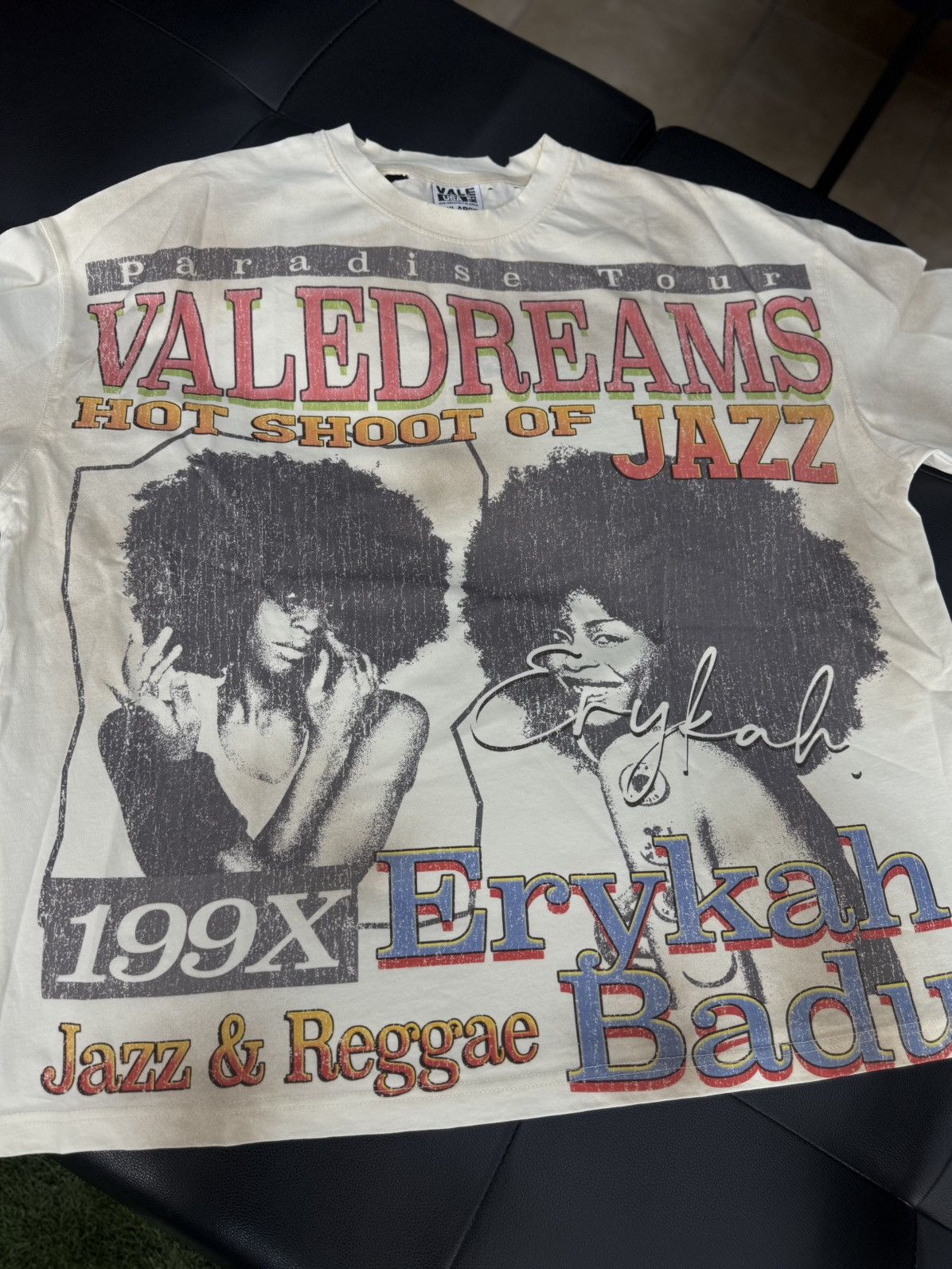 Vale Valley White Jazz Tee Shirt Size XXL (NEW) Size US XXL / EU 58 / 5 - 4 Thumbnail