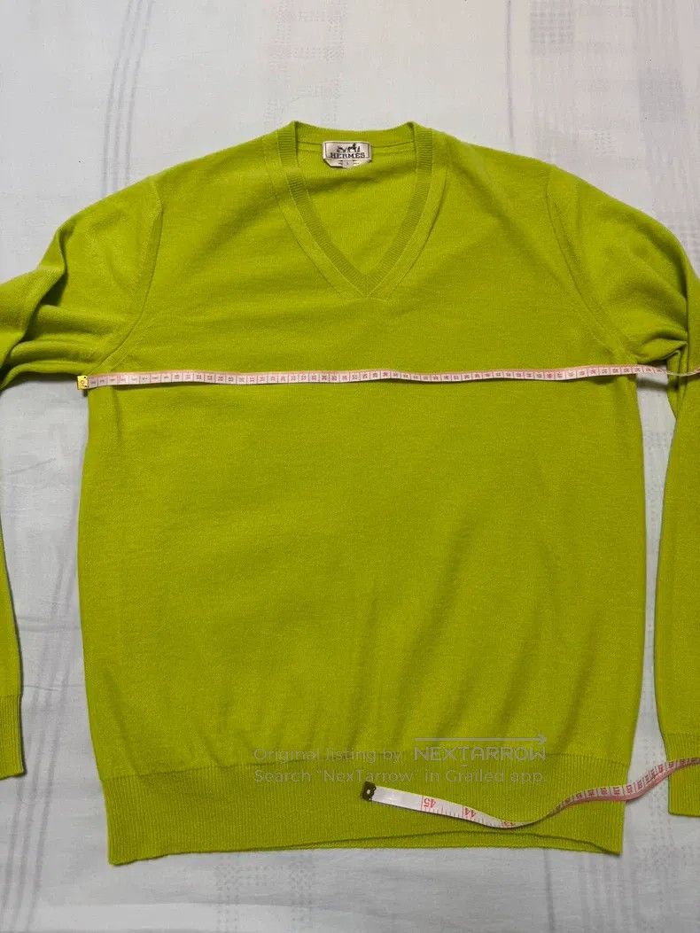 Hermes Hermes Cashmere sweater, 100% goat cashmere Size US L / EU 52-54 / 3 - 4 Thumbnail