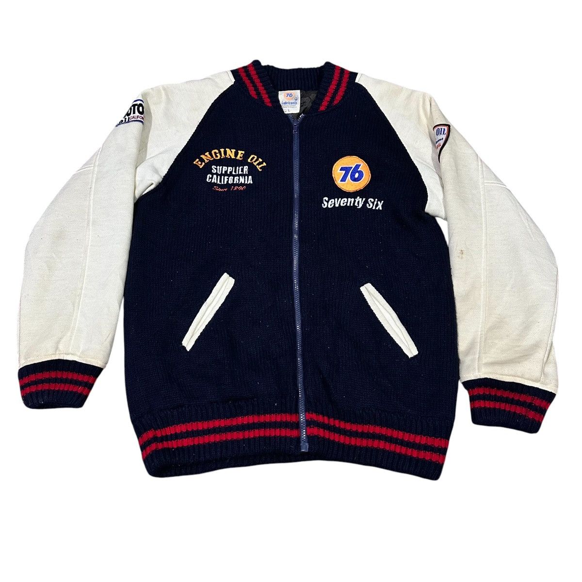 Vintage LubRicaNt 76 SweaTshIrt✨💥 Size US XL / EU 56 / 4 - 1 Thumbnail