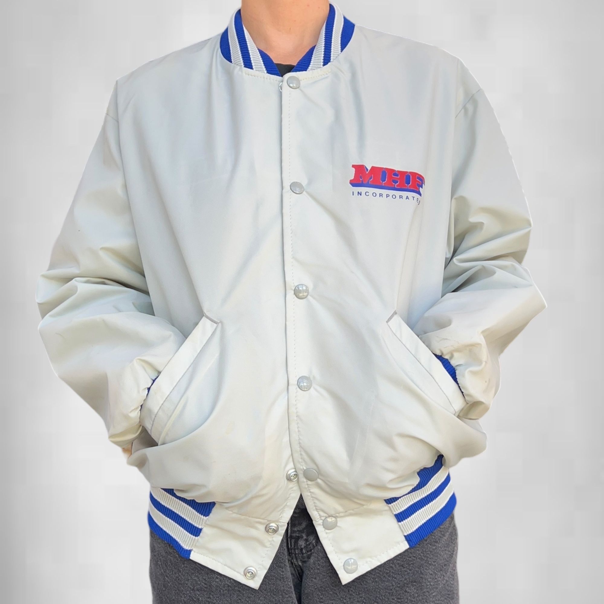 Vintage Vintage Trucking Trucker Satin Bomber Jacket Size US L / EU 52-54 / 3 - 1 Thumbnail