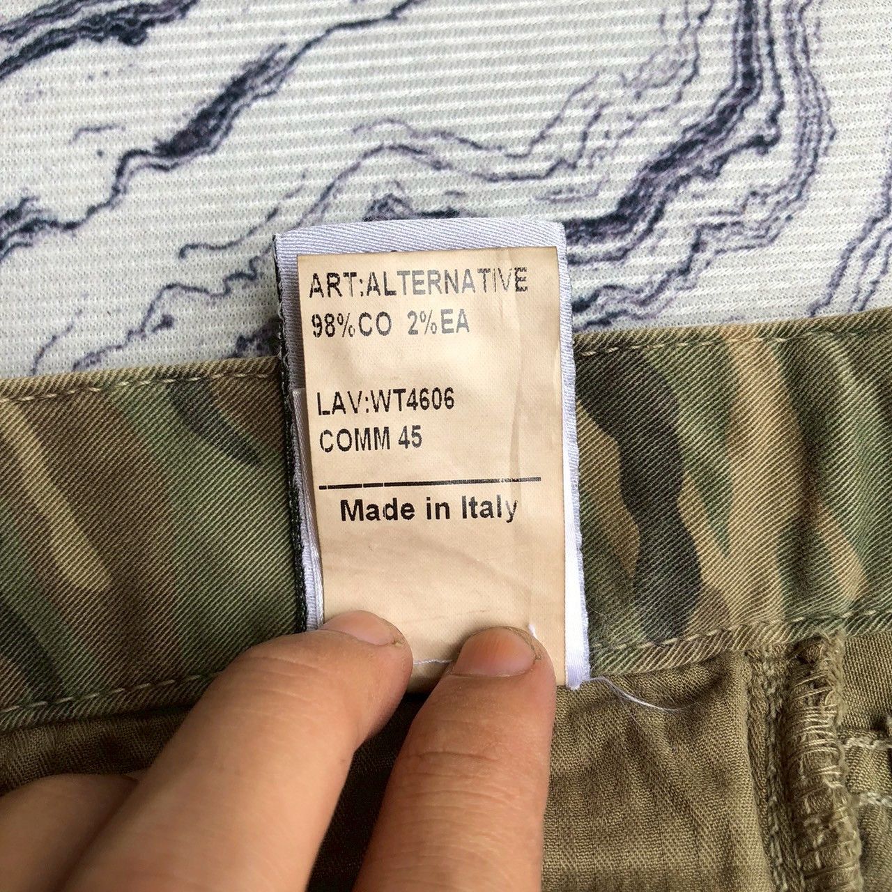 R13 R13 Moto Pants Camouflage Made in Italy Size 25 (Fits 29) Size 29" - 12 Thumbnail