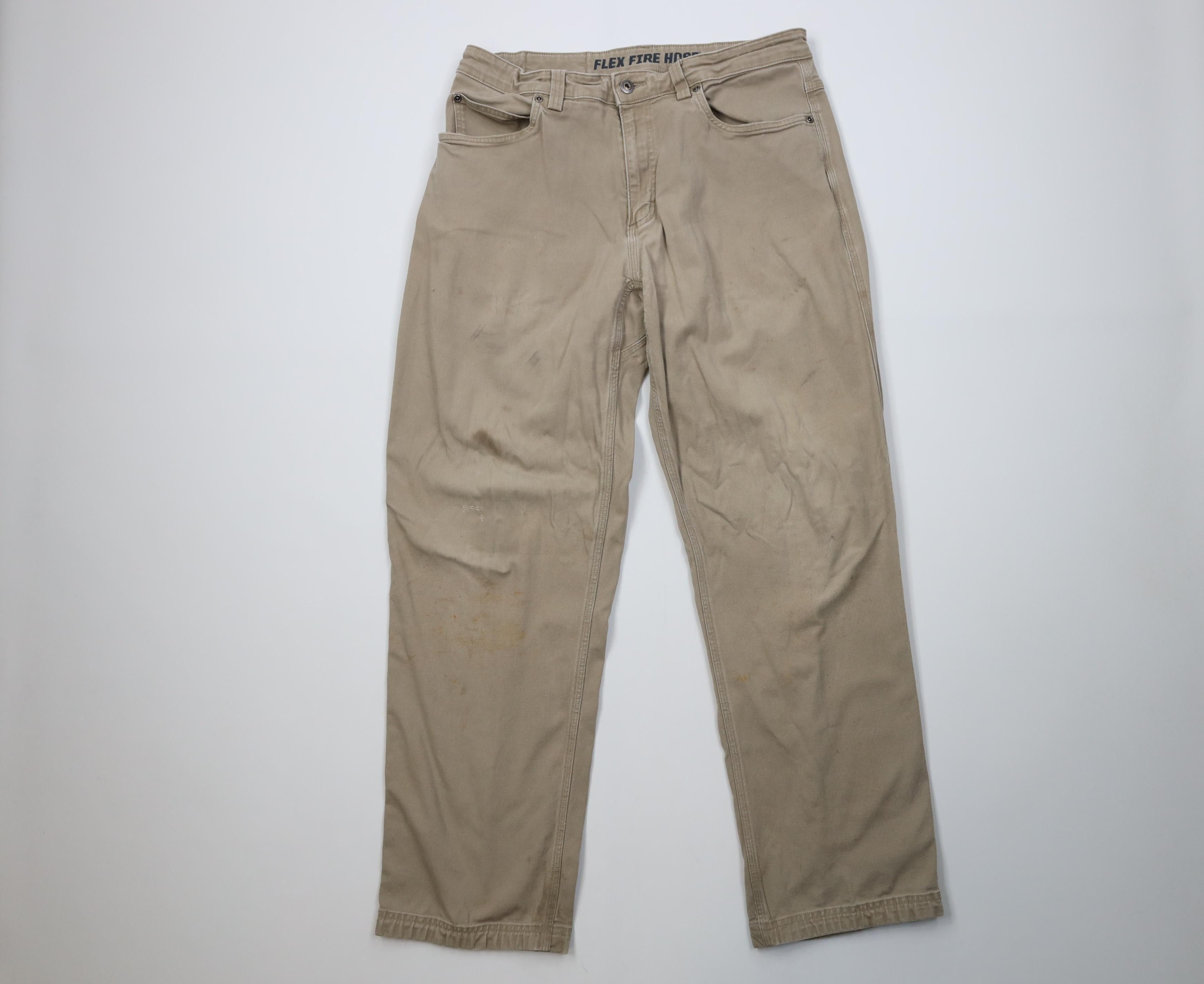 Duluth Trading Company Duluth Trading Co Canvas Flex Fire Hose Pants Workwear Size US 34 / EU 50 - 1 Thumbnail