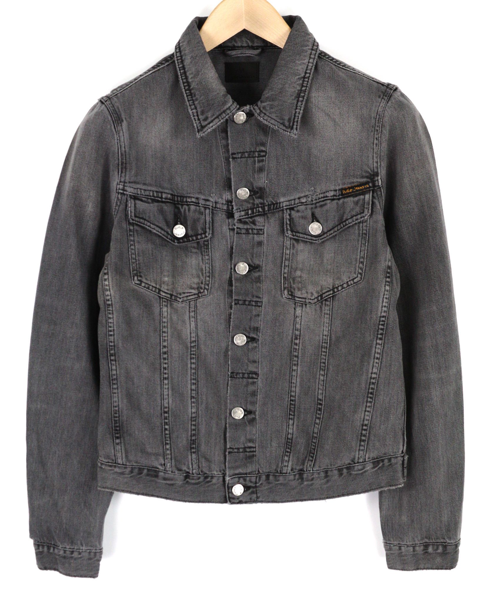 Nudie Jeans BILLY S Desolation Polo Patch Pocket Jacket 82469 Size US S / EU 44-46 / 1 - 1 Thumbnail