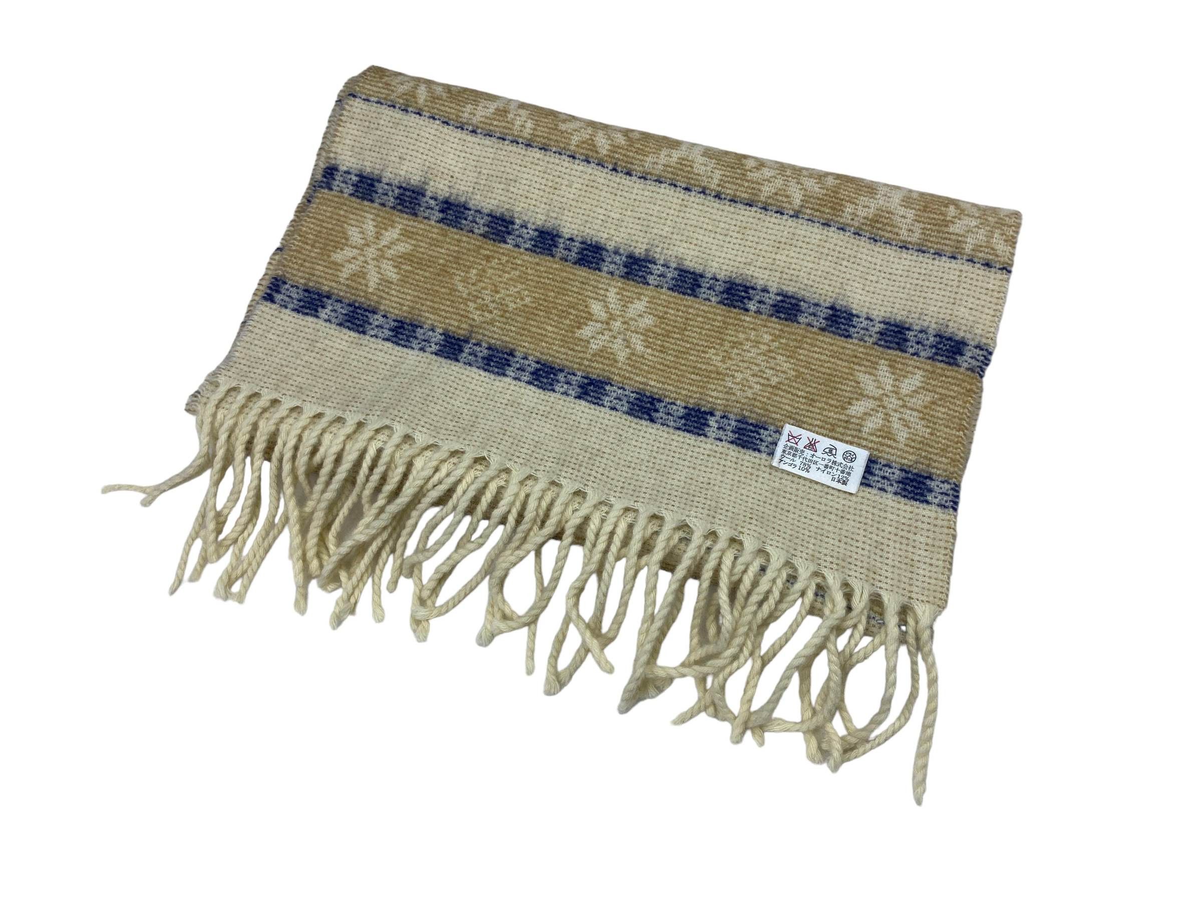 Junko Shimada × Vintage AWAW byJunko Shimada scarf Stripes Vintage Scarf Size ONE SIZE - 3 Thumbnail