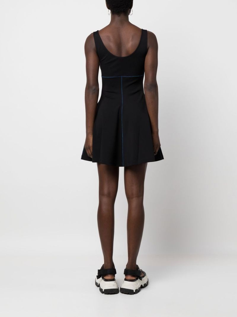 Marni o1y1025 Mini Dress in Black Size L / US 10 / IT 46 - 3 Thumbnail