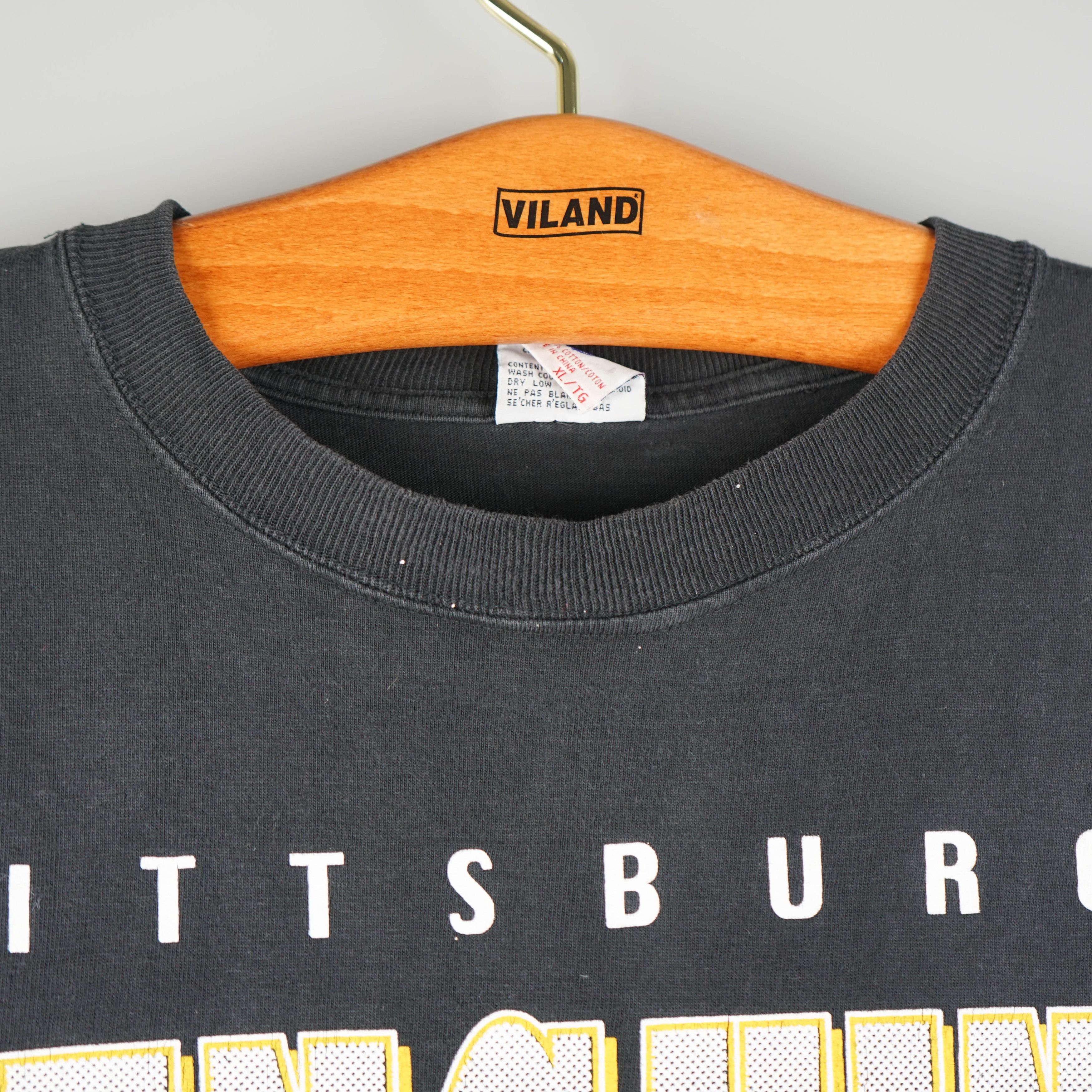 NHL × Vintage Vintage 1990s Pittsburgh Penguins T-Shirt 2XL Size US XXL / EU 58 / 5 - 5 Thumbnail