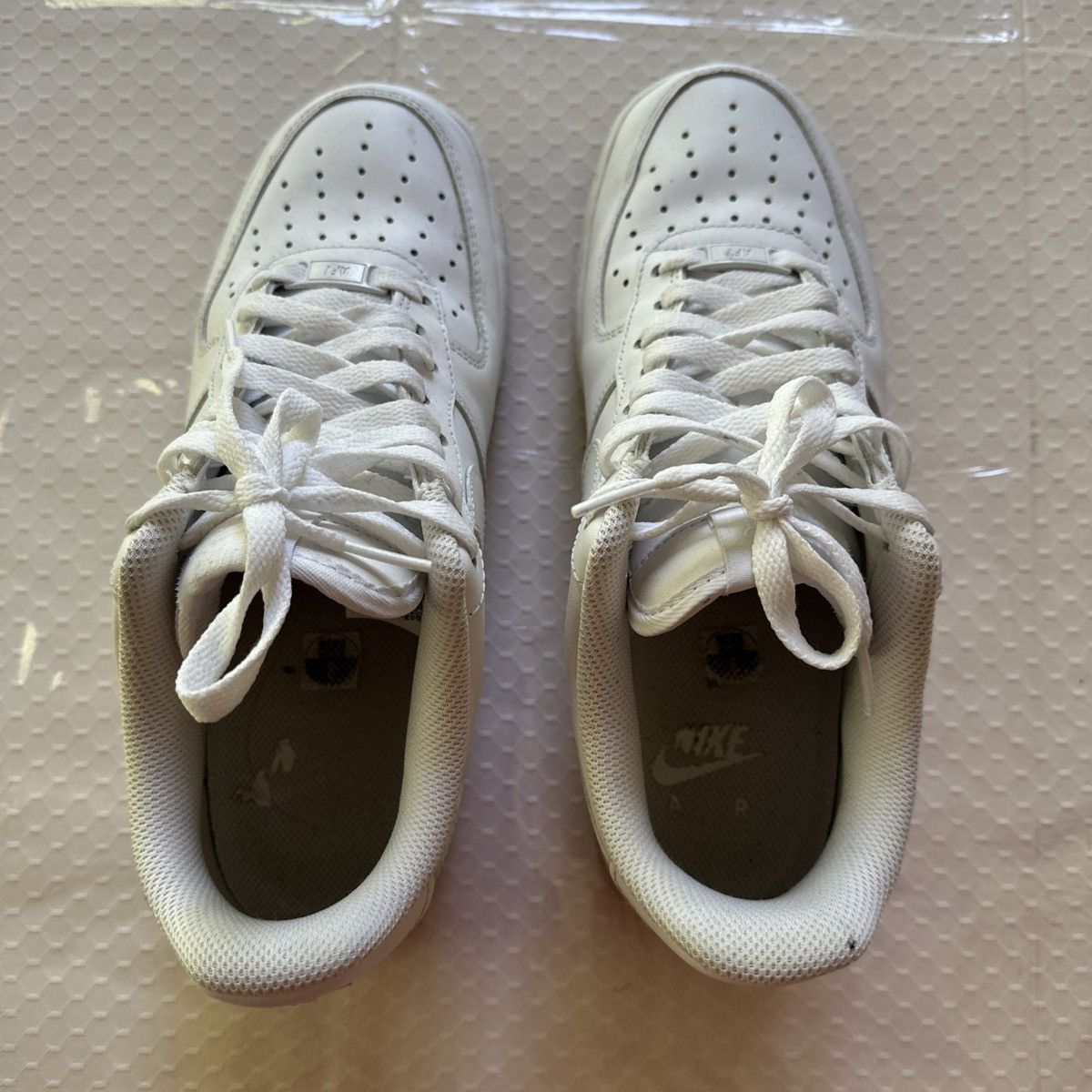 Nike Nike Men's Air Force 1 Low Gum Sneakers White Size US 8 / EU 41 - 4 Thumbnail