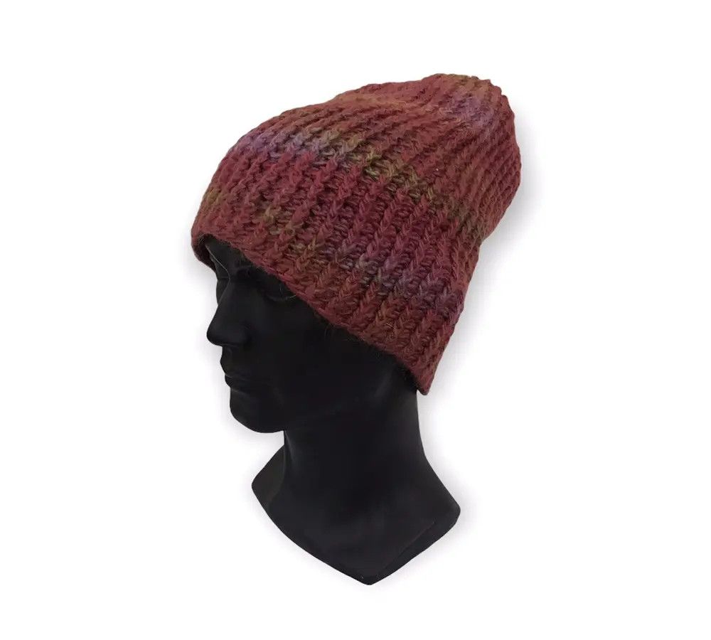 Japanese Brand × Kapital × Vintage Japanese Brand Multicolour Beanie Hat Size ONE SIZE - 1 Thumbnail