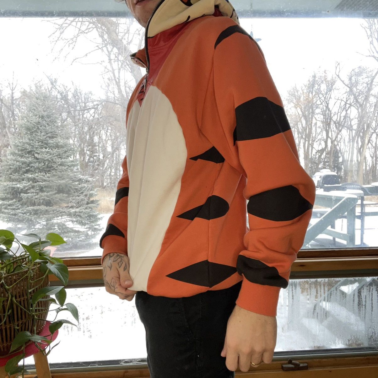 Slumpy Kev Slumpykev Goat Farm Tony The Tiger Full Zip-Up Hoodie Size US XL / EU 56 / 4 - 6 Thumbnail