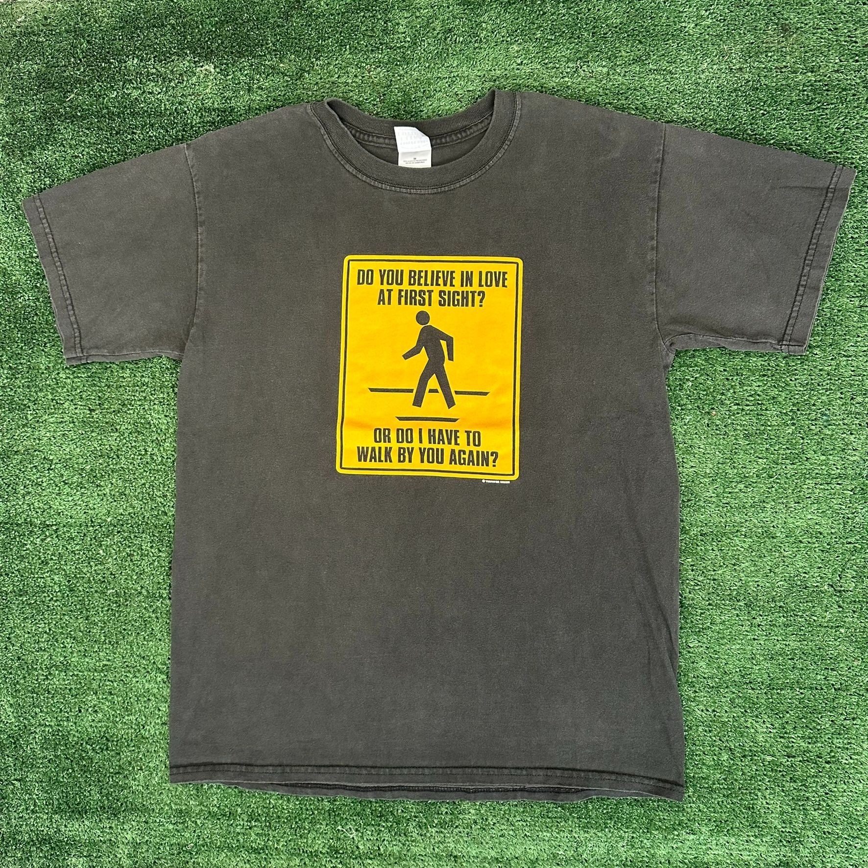 Vintage Vintage Y2K Ironic Love T-Shirt Sarcasm Grunge Skate Punk Fa Size US M / EU 48-50 / 2 - 1 Thumbnail