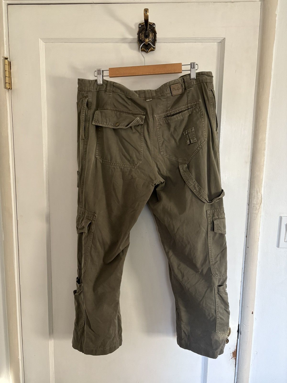 Dolce & Gabbana Dolce and Gabbana Vintage Olive Cargo Pants Size US 34 / EU 50 - 7 Thumbnail