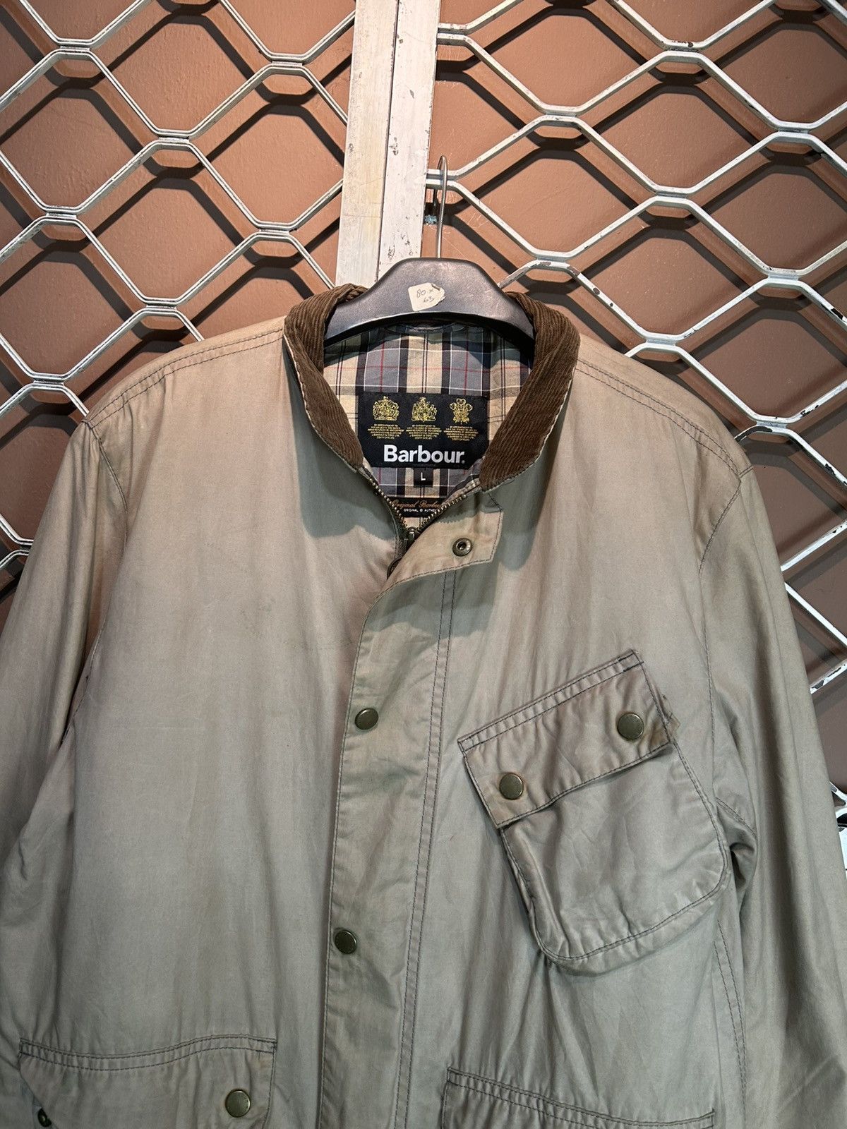 Barbour Barbour wax retail ouston jacket Size US L / EU 52-54 / 3 - 5 Thumbnail