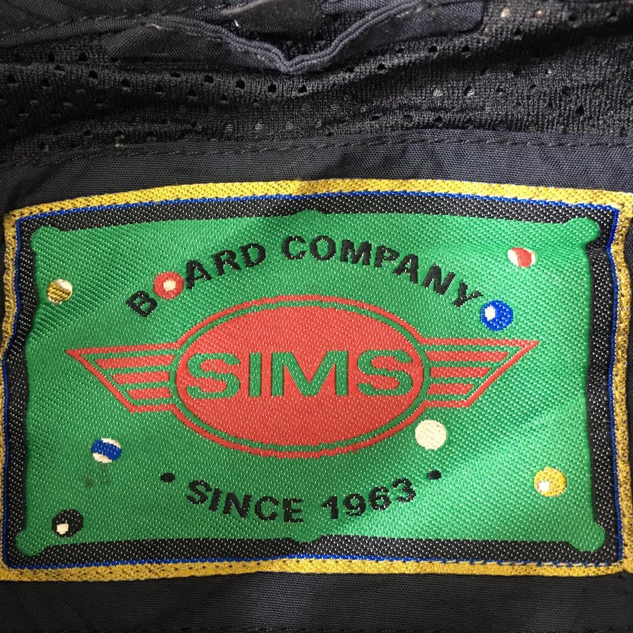 Vintage Vtg 90’ SIMS BOARD Company SKATEBOARD Jacket Windbreaker Size US L / EU 52-54 / 3 - 3 Thumbnail