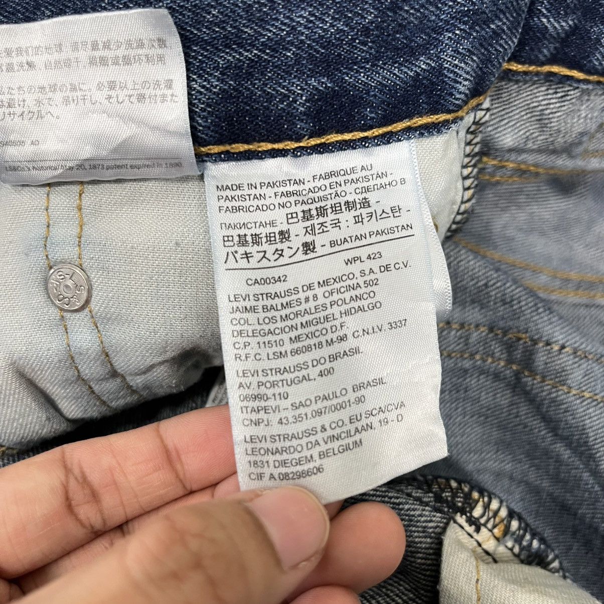 Levi's Vintage Levis 510 Custom Art distressed Denim Jeans Size US 34 / EU 50 - 24 Thumbnail