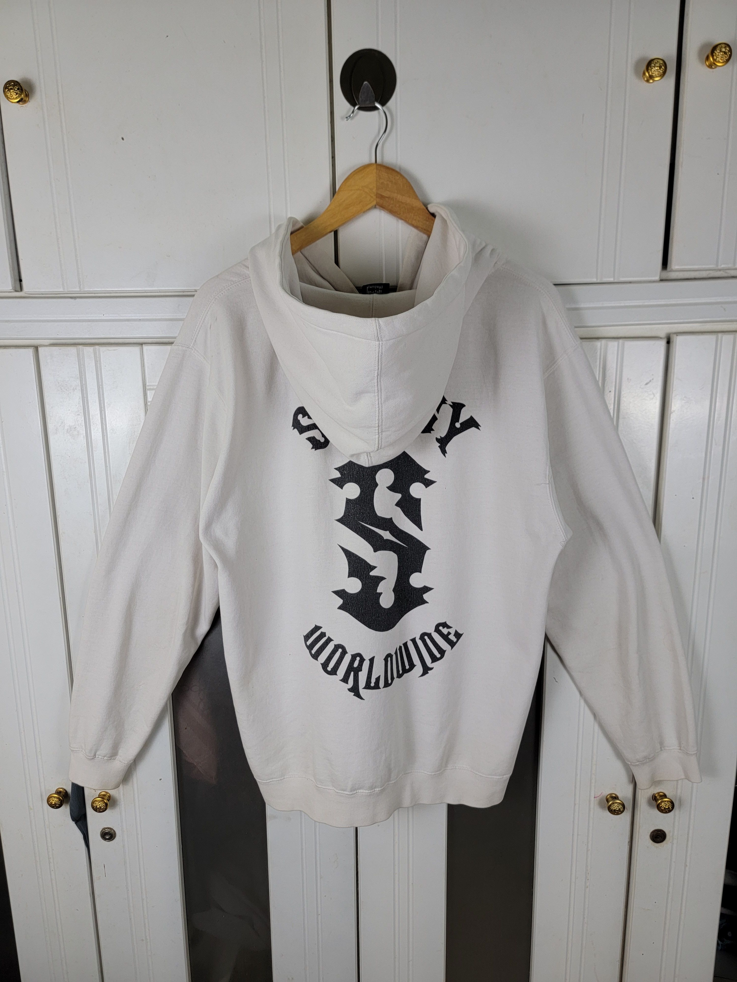 Stussy × Vintage Vintage Stussy WorldWide Hoodie Size US M / EU 48-50 / 2 - 3 Thumbnail