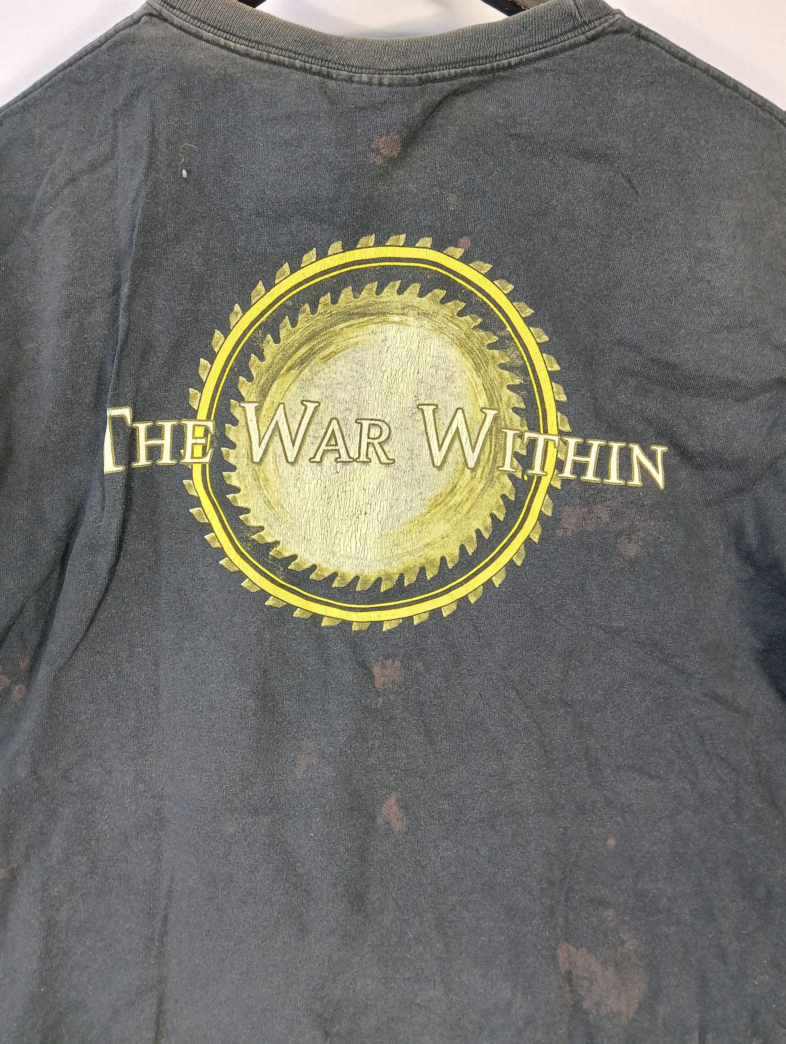 Band Tees vintage shadows fall the war within BAND distressed TEE Size US S / EU 44-46 / 1 - 8 Thumbnail