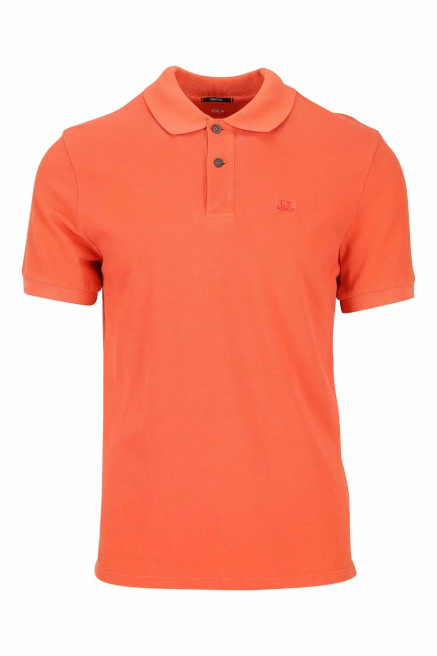 C.P. Company o1y1224 Logo Polo T-Shirt in Orange Size US L / EU 52-54 / 3 - 1 Thumbnail
