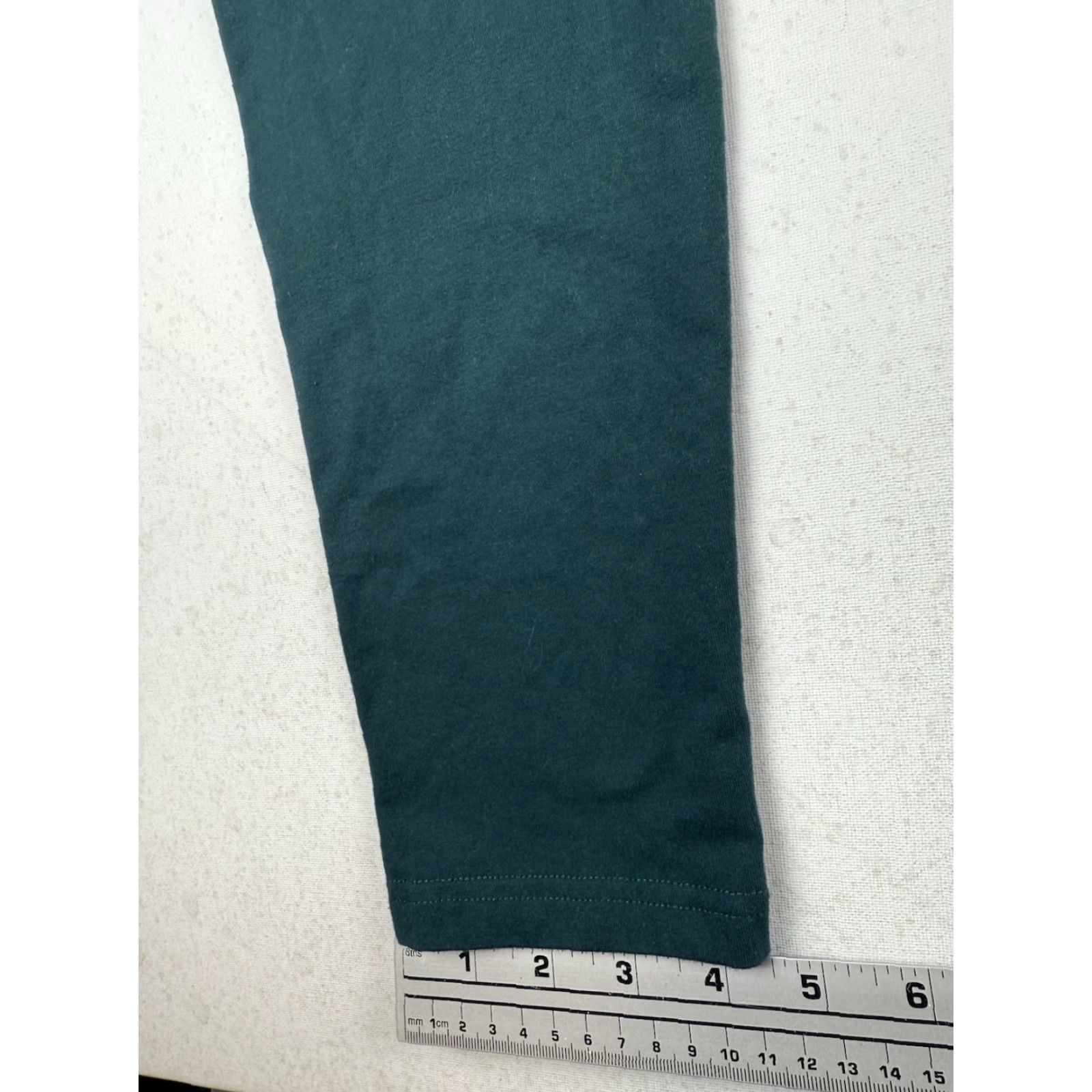 Vintage Aerie Leggings Womens Regular Rise Green L Green Solid Ankle Size Large OG Offline OG Legging Leggings Womens L Green 90s? Size 36" / US 14 / IT 50 - 6 Thumbnail