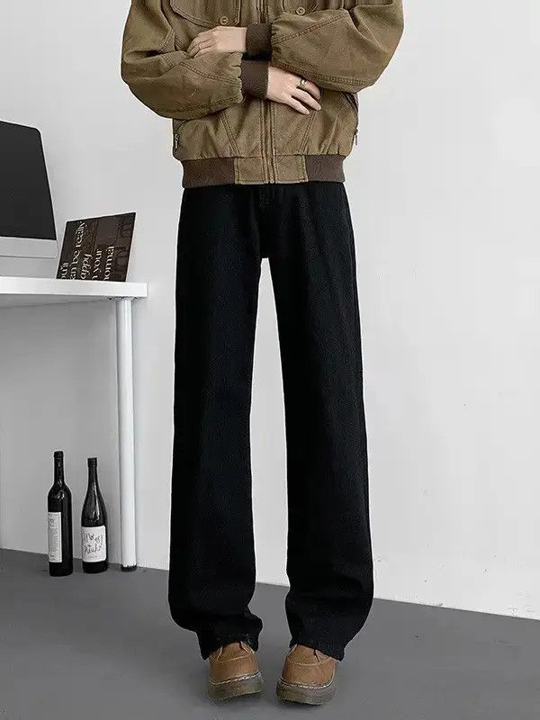 Japanese Brand Retro loose embroidered wide leg jeans Size US 32 / EU 48 - 1 Thumbnail