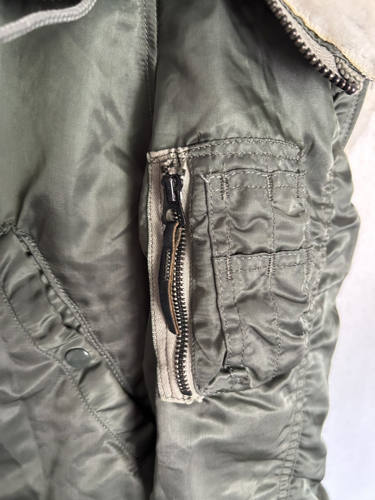 Alpha Industries 1979 N2B Alpha Industries Faux Fur Bomber Jacket Size US S / EU 44-46 / 1 - 7 Thumbnail